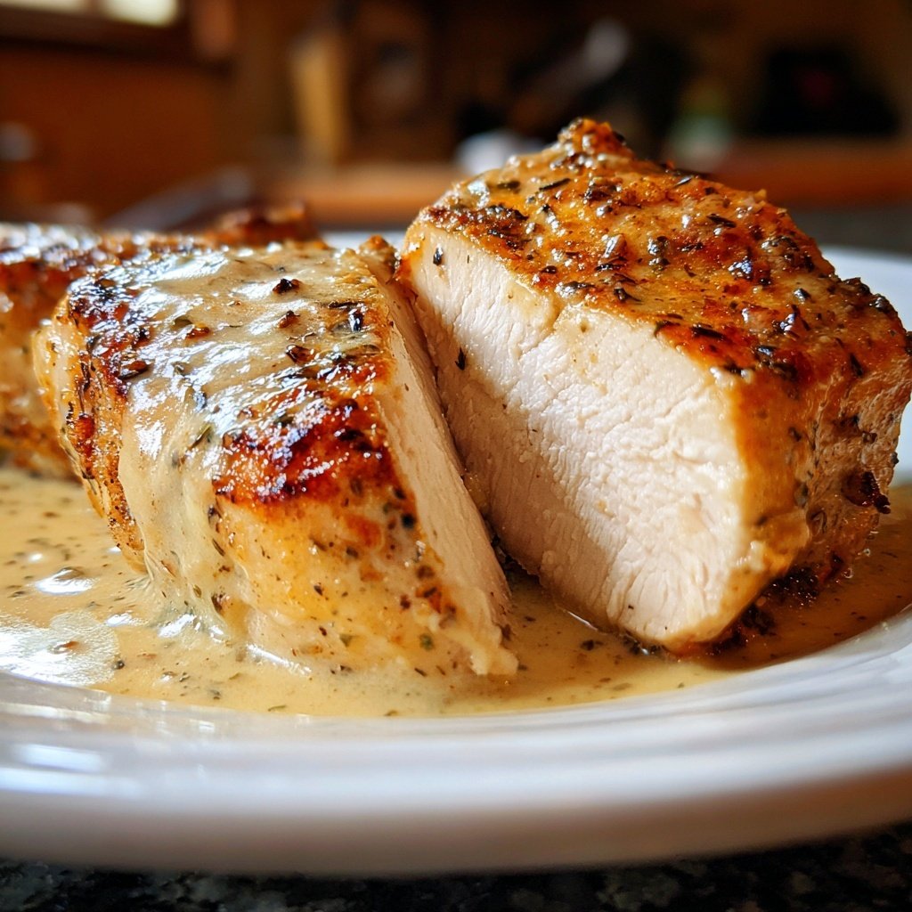Chicken Breast with Creamy Dijon Sauce