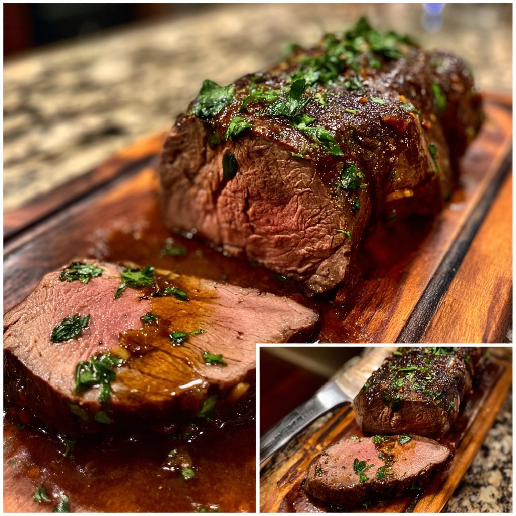 Beef Tenderloin with Fig Glaze
