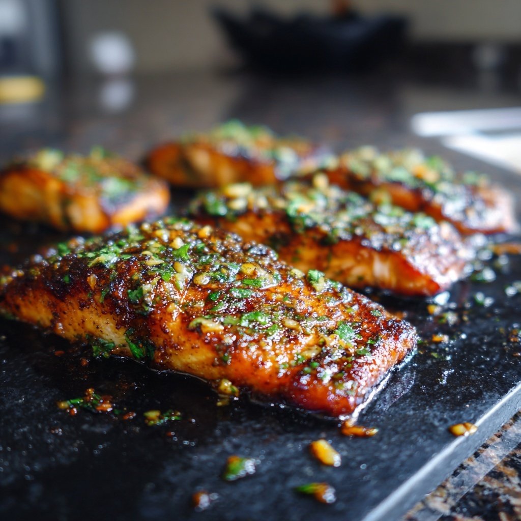 Easy Healthy Honey Garlic Salmon