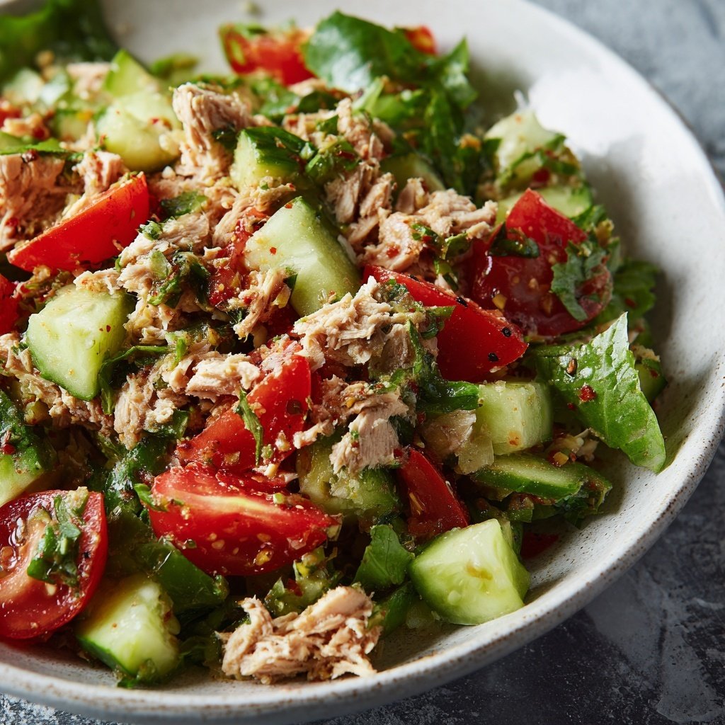 Mediterranean Tuna Salad