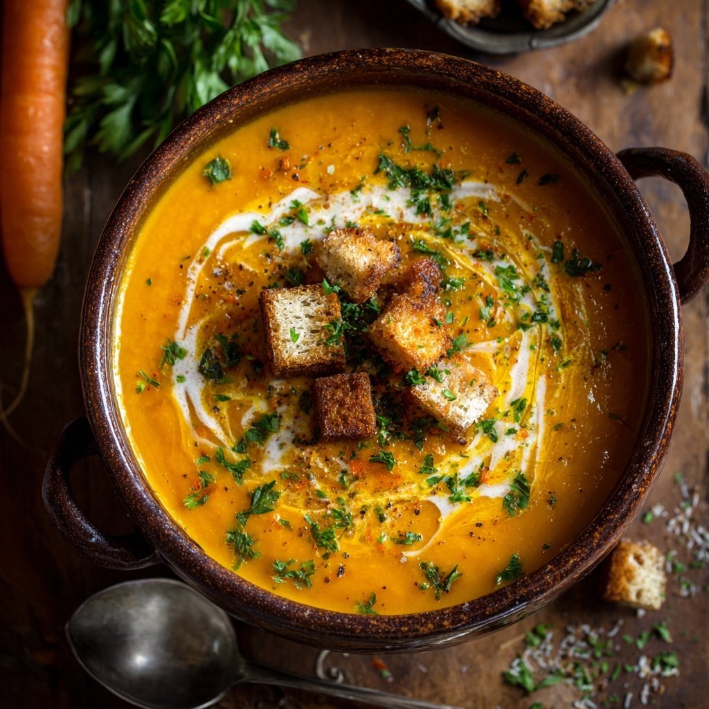 Spring Carrot Ginger Soup
