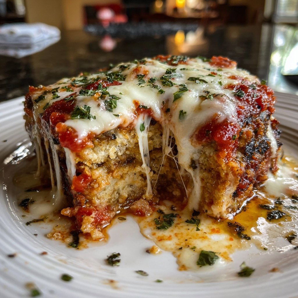 Eggplant Parmesan Bake