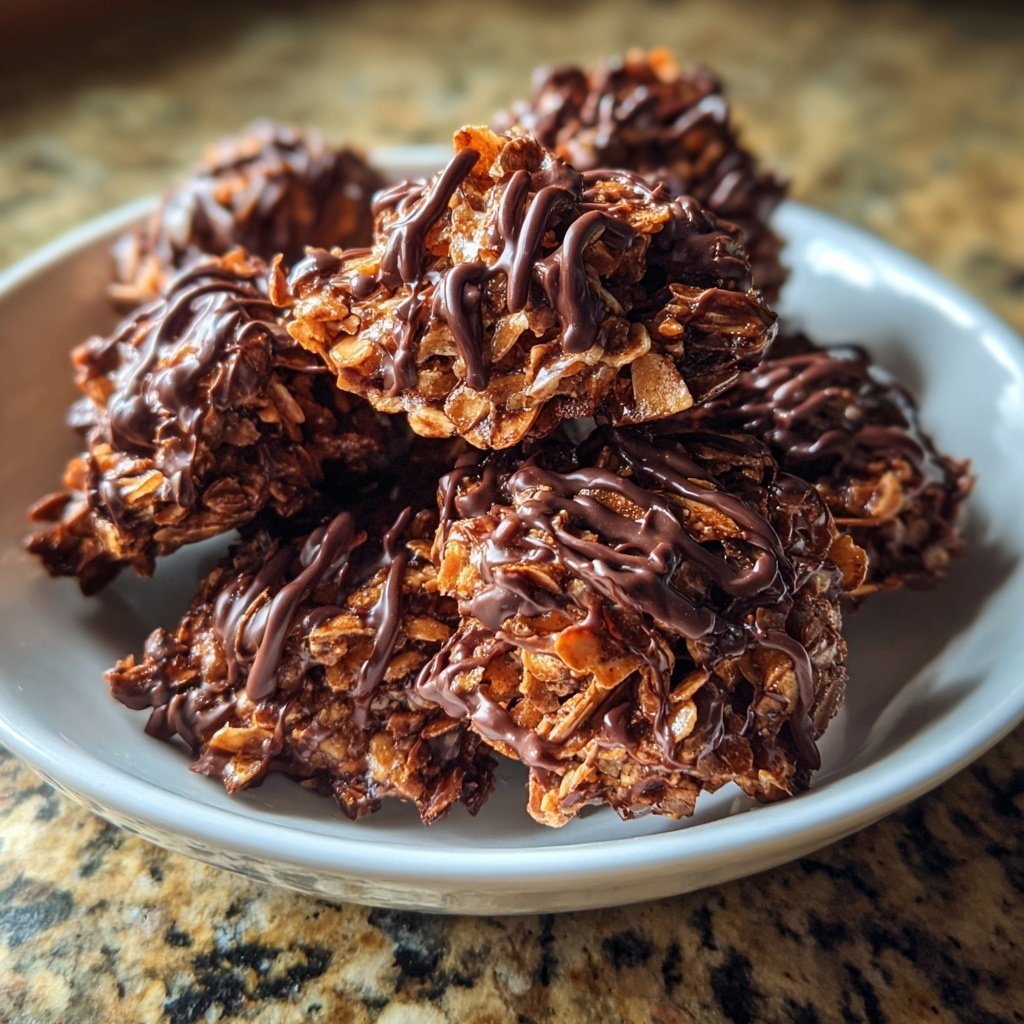 Chocolate Almond Clusters