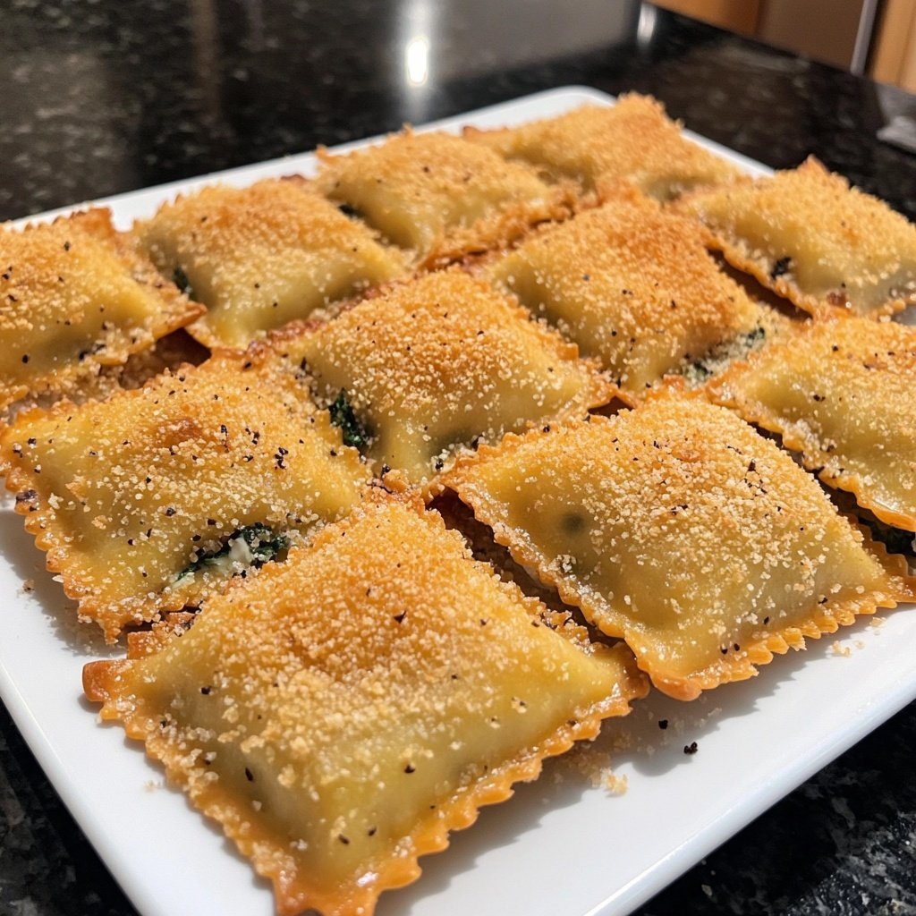 Crispy Ravioli Appetizer