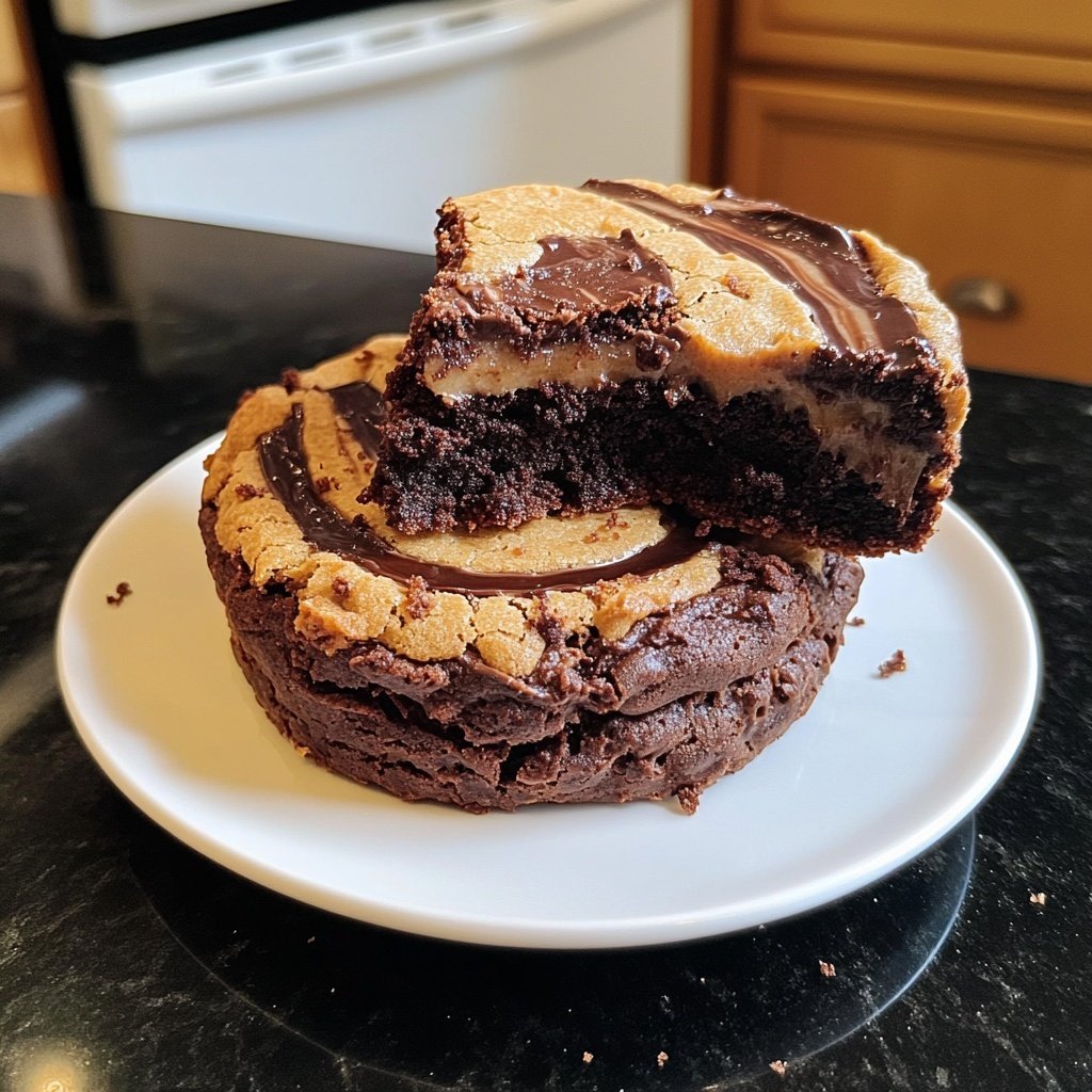Fudgy Chewy Brookies