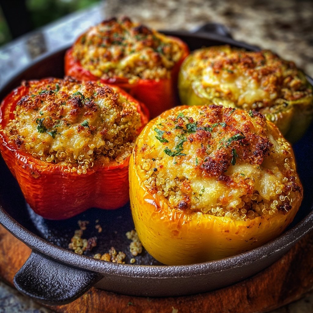 Baked Stuffed Bell Peppers